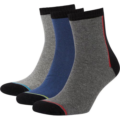 Pack Basic Socks - Mixed Color - DeFacto - Modalova