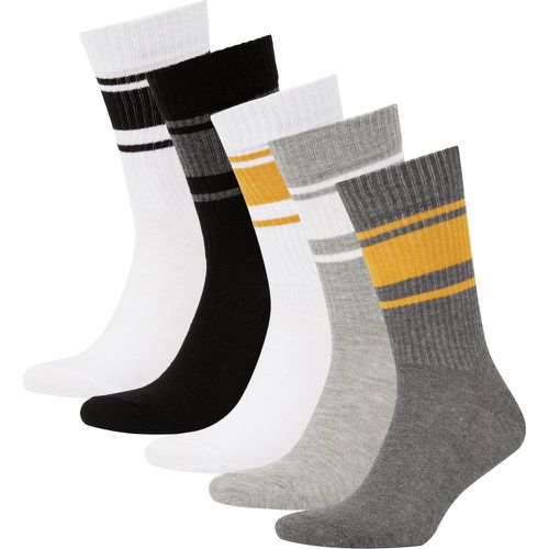 Pack Striped Long Socks - DeFacto - Modalova