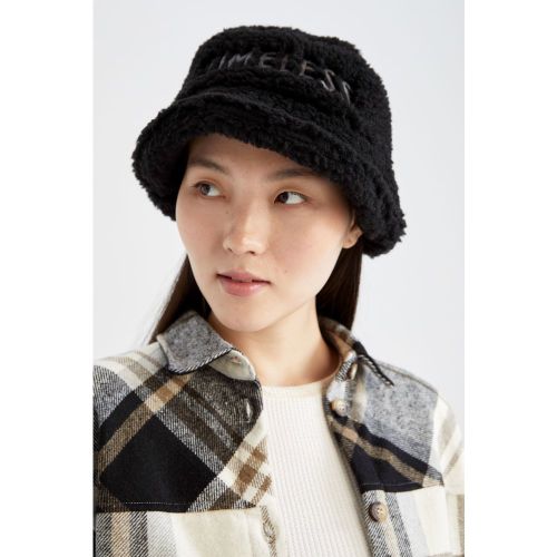Bucket Hat - Black - DeFacto - Modalova