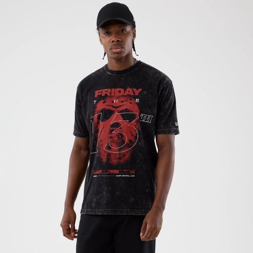 Friday The 13Th Life Graphic Black T-Shirt unisex - New Era Cap - Modalova