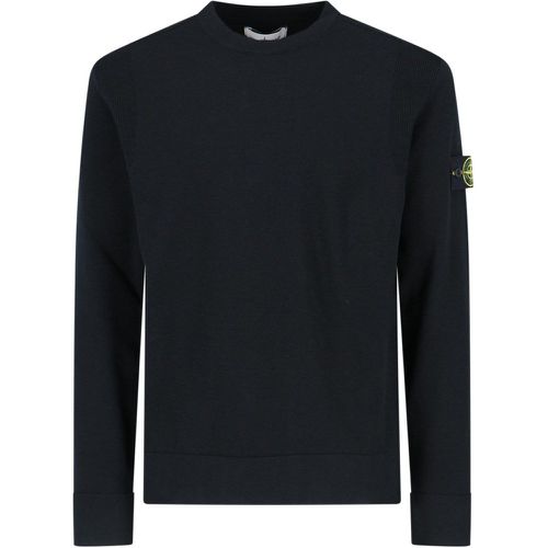 Maglia girocollo logo - Stone Island - Modalova