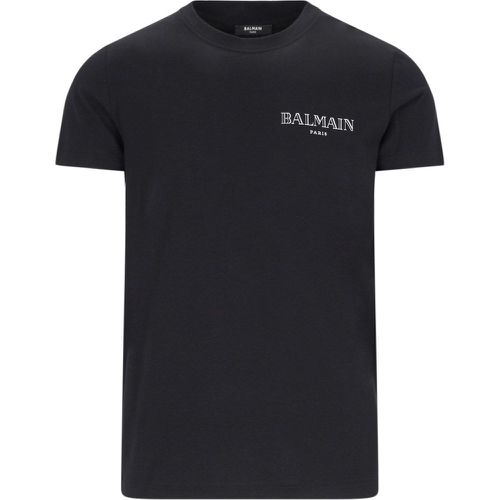 T-shirt logo "Vintage" - Balmain - Modalova