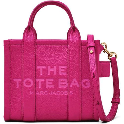 The leather mini tote bag - Marc Jacobs - Modalova