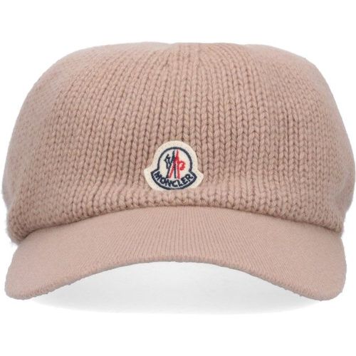 Cappello baseball in maglia - Moncler - Modalova