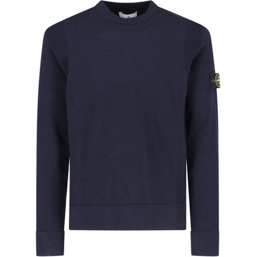 Maglia girocollo logo - Stone Island - Modalova