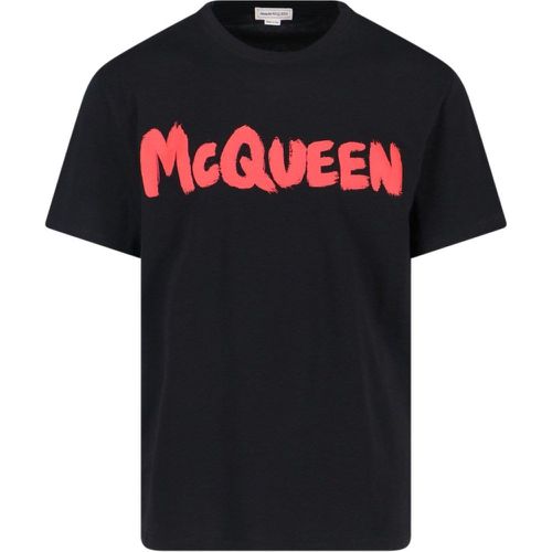 T-shirt "Graffiti" - alexander mcqueen - Modalova