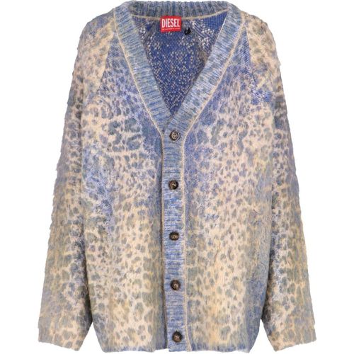 Cardigan animalier - Diesel - Modalova