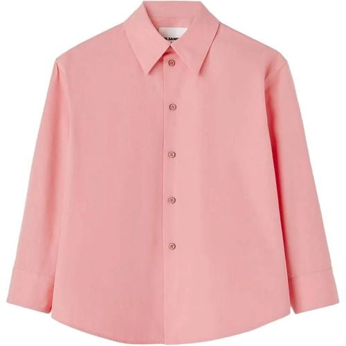 Camicia con colletto rosa cipria - Jil Sander - Modalova