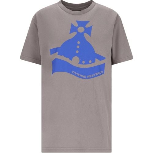 T-shirt stampata "Sunken Orb" - Vivienne Westwood - Modalova