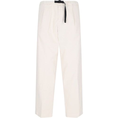 Pantaloni dritti con cintura - White Sand - Modalova