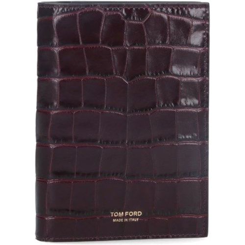 Portacarte bifold logo - Tom Ford - Modalova