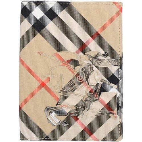 Porta passaporto bifold "Check" - Burberry - Modalova