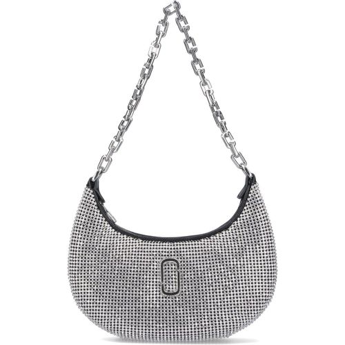 Borsa a spalla "Rhinestone Small Curve" - Marc Jacobs - Modalova