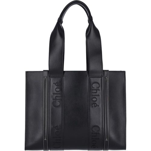 Borsa tote media "Woody" - Chloé - Modalova