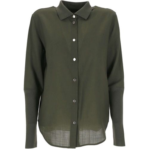 Camicia casual verde oliva - Loro Piana - Modalova