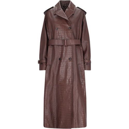 Trench stampa coccodrillo - Ermanno Scervino - Modalova