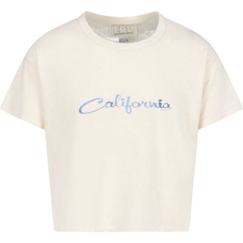 T-shirt stampata "California" - ERL - Modalova