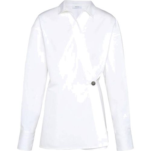 T-shirt bianco ottico cotone - Ferragamo - Modalova