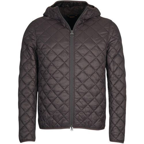 Mens Hooded Quilted Jacket Small - Barbour - Modalova