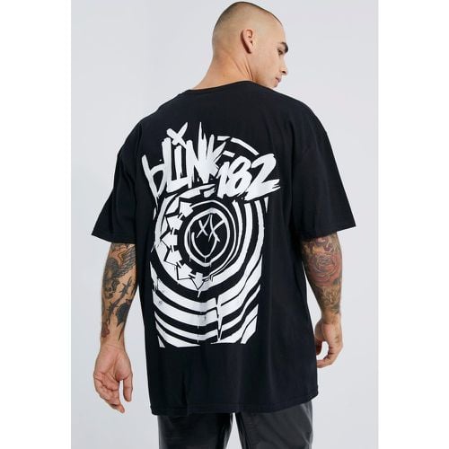 Camiseta Oversize Con Estampado De Blink 182 - boohoo - Modalova