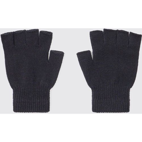 Guantes Sin Dedos, Negro - boohoo - Modalova