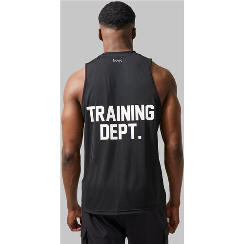 Top Sin Mangas Man Active Training Dept Resistente - boohoo - Modalova