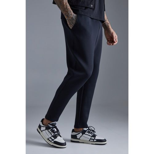 Pantaloni tuta affusolati Slim Fit in Scuba - boohoo - Modalova