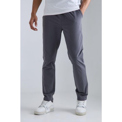 Pantalón Técnico Ligero Ajustado Elástico Con Cintura Elástica - boohoo - Modalova