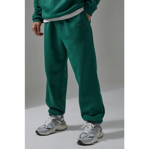 Pantalón Deportivo Oversize Man Active Training Dept - boohoo - Modalova