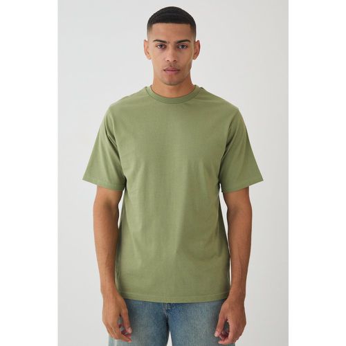 Camiseta Gruesa, Verde - boohoo - Modalova