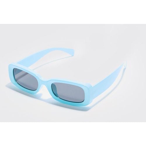 Gafas De Sol Gruesas Rectangulares De Plástico - boohoo - Modalova