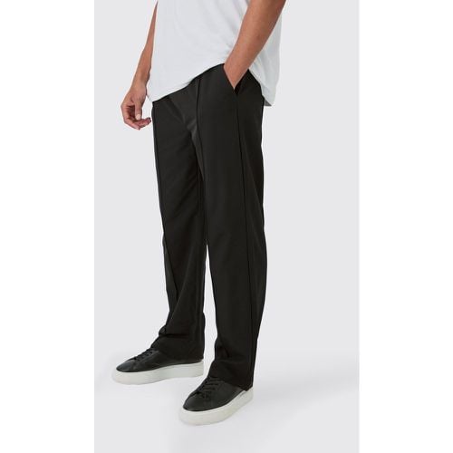 Pantalón Elástico Ligero Holgado Con Alforza - boohoo - Modalova