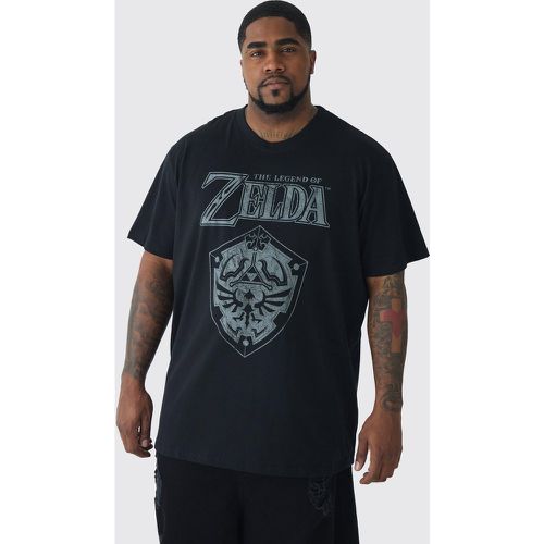 T-shirt Plus Size con stampa ufficiale di Zelda - boohoo - Modalova