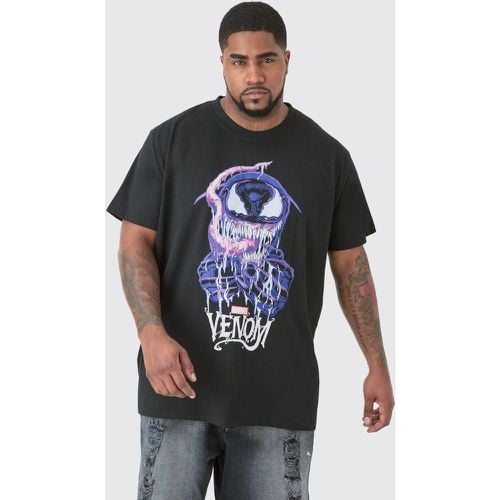 T-shirt Plus Size ufficiale con grafica Venom - boohoo - Modalova