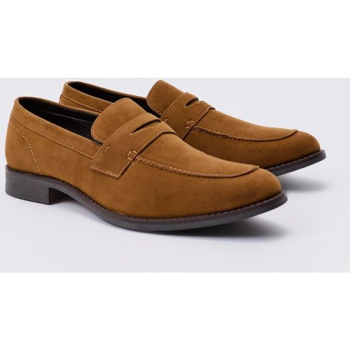 Mocasines De Ante Sintético, Brown - boohoo - Modalova