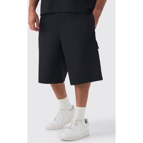 Pantaloni tuta Smart Plus Size con tasche e vita elasticizzata - boohoo - Modalova