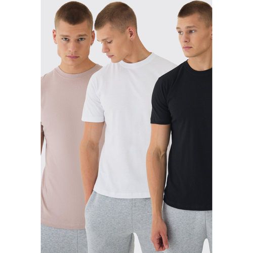 Pack De 3 Camisetas Ajustadas - boohoo - Modalova