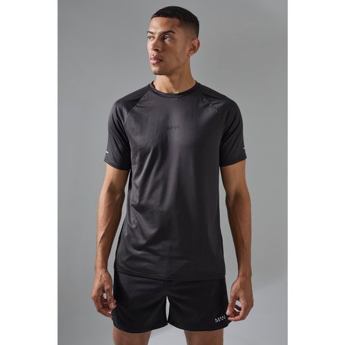 T-shirt da palestra Man Active Pro per alta performance con maniche raglan - boohoo - Modalova