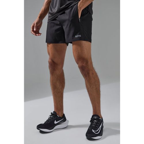 Pantalón Corto Man Active Elástico De Tela - boohoo - Modalova