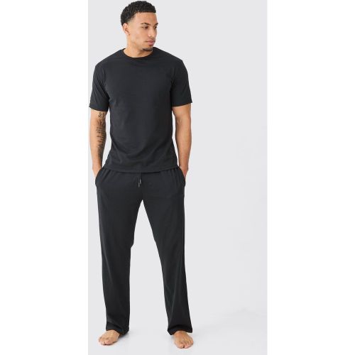 Set Loungewear da casa con T-shirt & slip - boohoo - Modalova