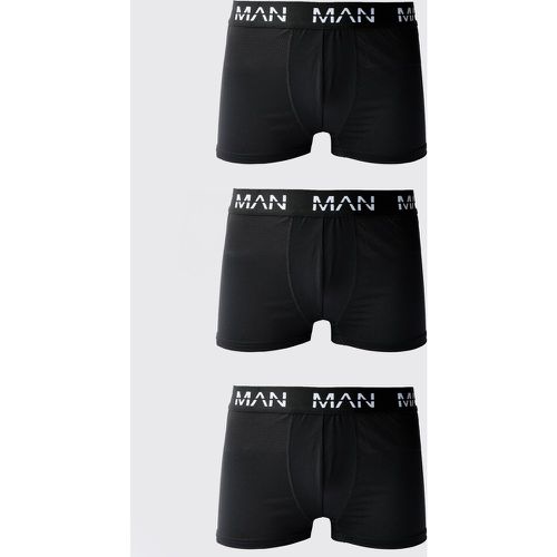 Boxer Man Active per alta performance - set di 3 paia - boohoo - Modalova