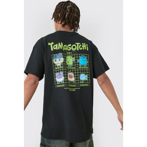Camiseta Oversize Con Estampado De Tamagotchi - boohoo - Modalova