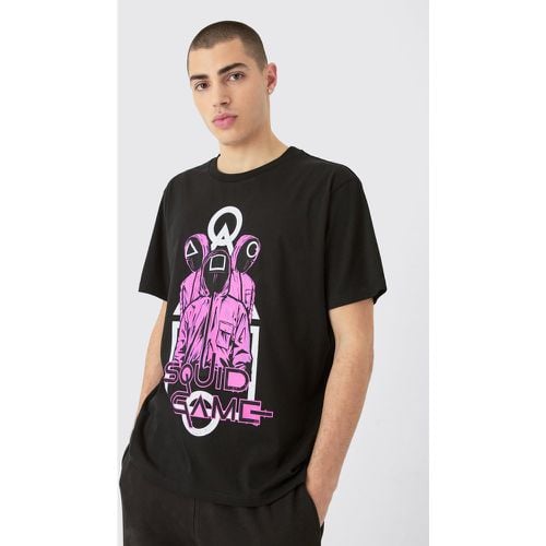T-shirt oversize ufficiale Squid Games - boohoo - Modalova