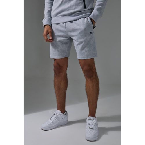 Pantalón Corto Man Active Pro Ajustado De Forro Polar - boohoo - Modalova