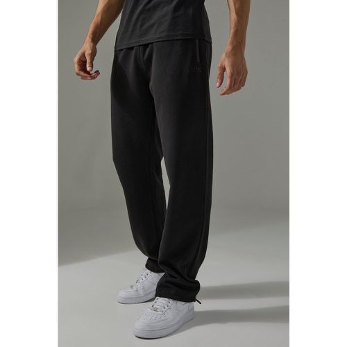 Pantalón Deportivo Man Active Pro Holgado De Forro Polar Ajustable - boohoo - Modalova