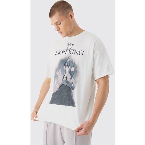 Camiseta Oversize De Disney Con Estampado De El Rey León - boohoo - Modalova