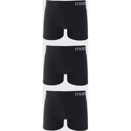 Pack De 3 Bóxers Man Deportivos Sin Costuras - boohoo - Modalova