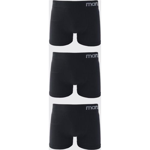 Boxer Man Sport senza cuciture - set di 3 paia - boohoo - Modalova