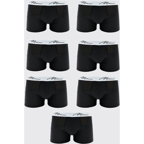 Pack De 7 Calzoncillos Con Firma Man - boohoo - Modalova