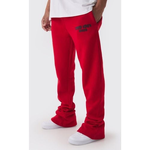 Pantalón Deportivo Ajustado Con Pernera Plisada Ltd Edition - boohoo - Modalova